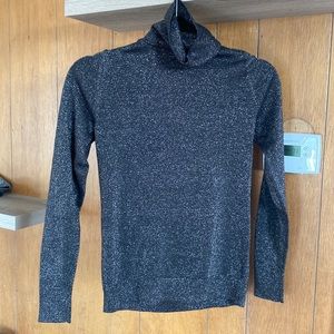 Ann Taylor shimmer turtleneck xxs